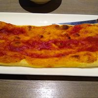 Tomato flatbread at The Freeman in Bridlington
