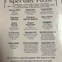   at Jim's Razorback Pizza in Fort Smith