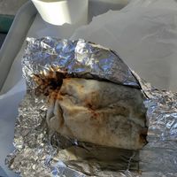 V Cali burrito at VBurger in Long Beach
