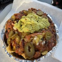 Nachos   at VBurger in Long Beach