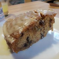 Tarta de zanahoria  (vegana) at A Morena in Lugo