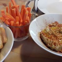 Hummus  at A Morena in Lugo