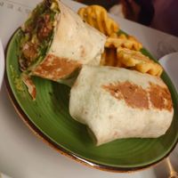 Burrito beyond meat at Cosechas in Tenerife