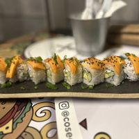 Vegan SushiRoll  at Cosechas in Tenerife