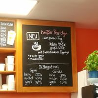 Vegan porridge! at Biomare - Plagwitz in Leipzig