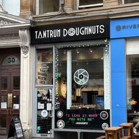 store front  at Tantrum Doughnuts in Glasgow