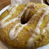 lemon drizzle vegan 🍩  at Tantrum Doughnuts in Glasgow