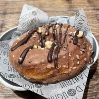 Hazelnut praline ring   at Tantrum Doughnuts in Glasgow