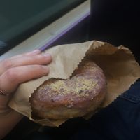 Blueberry jam :) at Tantrum Doughnuts in Glasgow