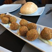 Vegan croquettes at Mis en Plas in Burela