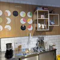 Vegan options   at Mú Gelato Italiano in Lisbon