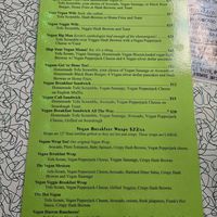 I got the vegan classic, next time I'll try the vegan veggie wife I think! at Hartland Diner  in Hartland