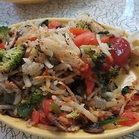 Vegans wrap too at Hartland Diner  in Hartland