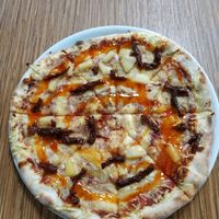 Vegan tai pizza at Mega Hea Pizza in Tallinn