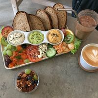 Breakfast at Plant Base in Berlin