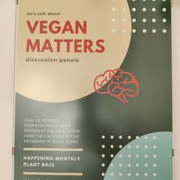Vegan panels at Plant Base in Berlin