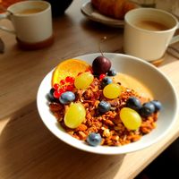 Breakfast at Plant Base in Berlin