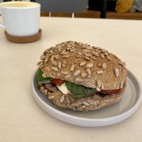 Caprese Sandwich   at Plant Base in Berlin