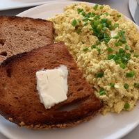 Scrambled tofu at Plant Base in Berlin