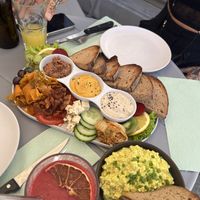 Breakfast platter for two!  at Plant Base in Berlin