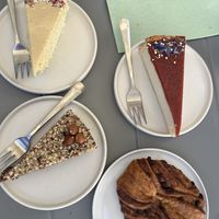 Selection of most desserts !  at Plant Base in Berlin