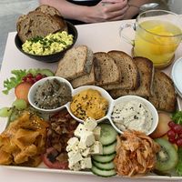 Breakfast for 2 very yummy   at Plant Base in Berlin