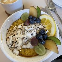 Golden Milk Porridge  at Plant Base in Berlin