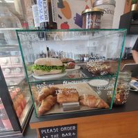 Yummy croissants and plates to go at Plant Base in Berlin