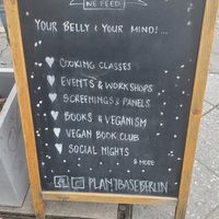 Feed belly and mind 😀 at Plant Base in Berlin