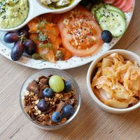 Breakfast at Plant Base in Berlin