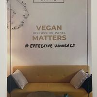 Vegan discussion panel  at Plant Base in Berlin