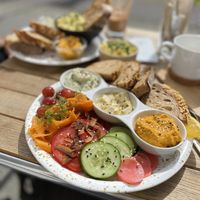 Breakfast Plate at Plant Base in Berlin