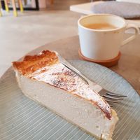 Cheesefake - best Cheesecake I've ever had at Plant Base in Berlin