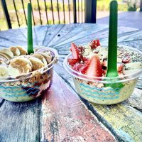 Vegan bowls at Playa Bowls in Fort Lauderdale