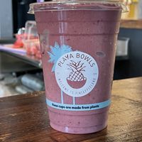 Acia banana smoothie  at Playa Bowls in Middletown