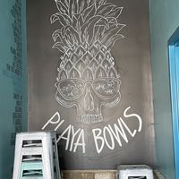 Clean bathrooms  at Playa Bowls in Middletown
