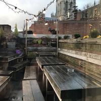 Terrace with Minster views  at The Habit in York