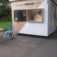 Outside at Ciao in York