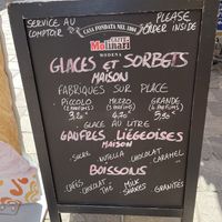 Menu  at Volo in Azay-le-rideau