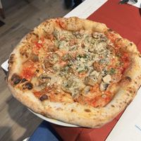   at Rossopomodoro in Rome