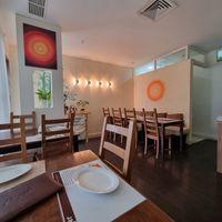 Inside at Ginger Restaurant in Kuwait City