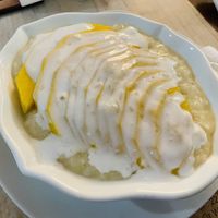 Mango sticky rice   at Ginger Restaurant in Kuwait City