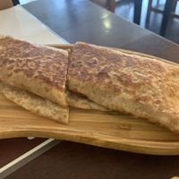 vegan cheese with mushrooms - superb  at Ginger Restaurant in Kuwait City