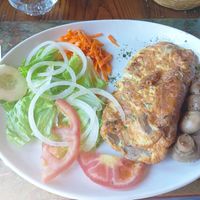 Omelete de cogumelos (vegetariano) at Montanha in Caramulo