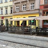 The venue  at iBO Falafel in Wroclaw