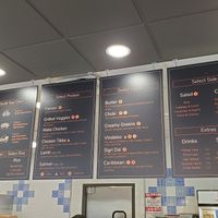 Lots of vegan items marked on menu at Sigri BBQ in Newark