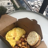 Mediterranean Omelet $16 at Fig Tree Cafe - Liberty Station in San Diego