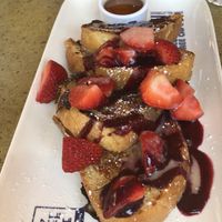 Delicious French toast   at Fig Tree Cafe - Liberty Station in San Diego