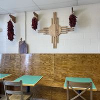 Inside seating  at Vegos in Albuquerque