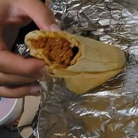 Tamale at Vegos in Albuquerque